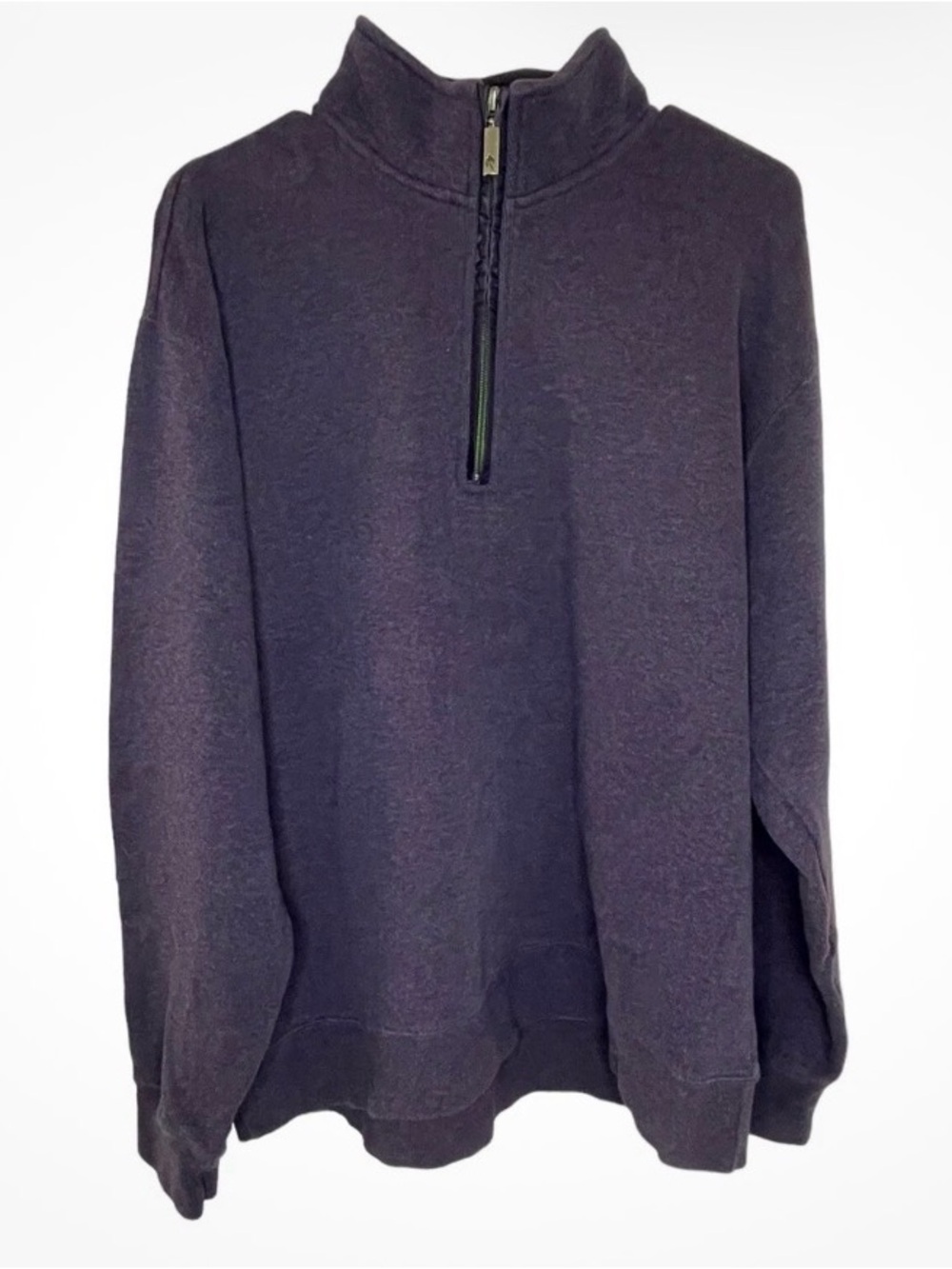 Orvis 1/4 Zip Knit Pullover Purple Long Sleeve Men’s Size XXL Fishing Outdoor